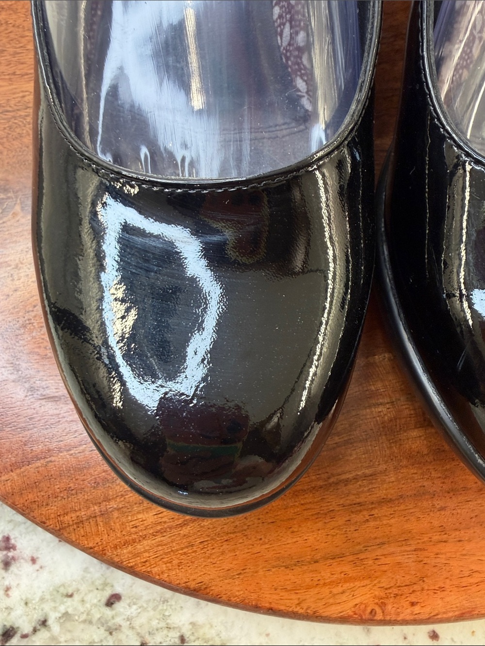 Dansko “Bett” Classic Patent Mary Jane Pumps - Black - Picture 3 of 11